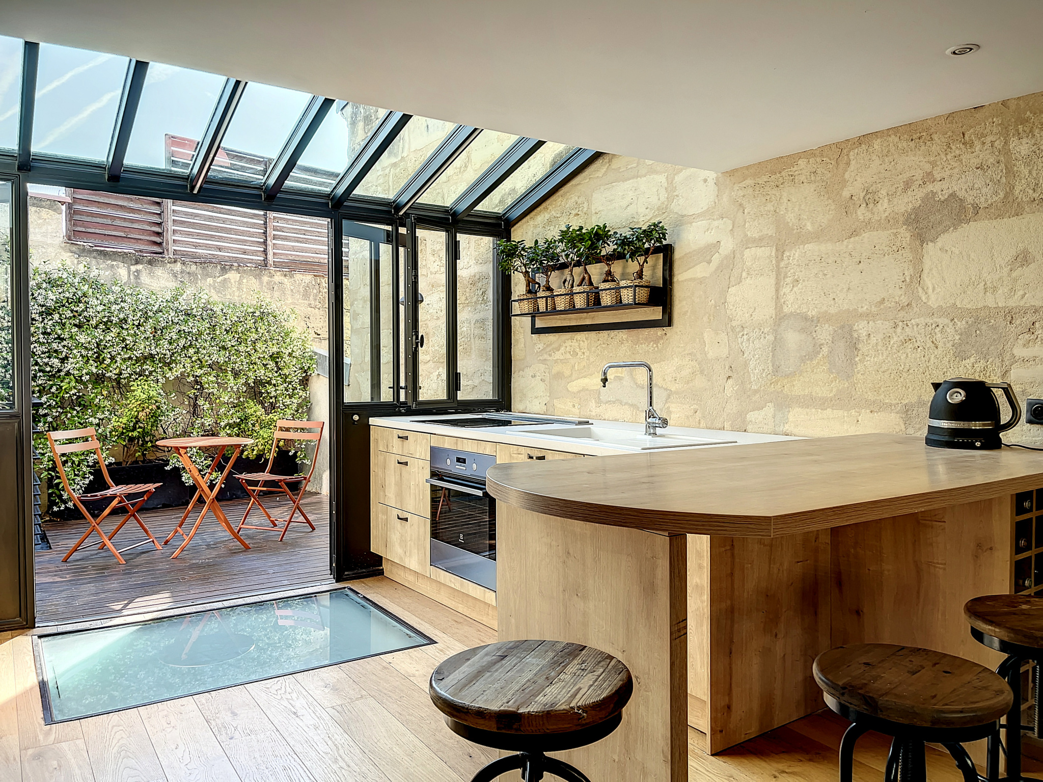 Extension de maison dans le quartier des Chartrons à Bordeaux